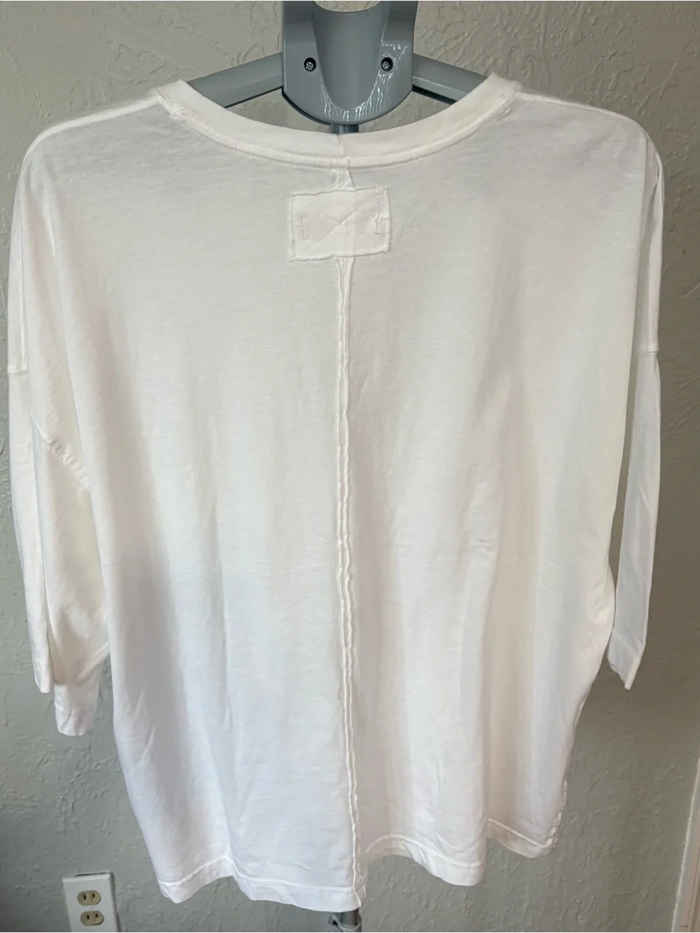 Free People We The Free Perfect Oversized Tee XL White NWOT